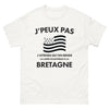 T-shirt Bretagne blanc - J’peux pas, j’attends qu’on rende la Loire-Atlantique