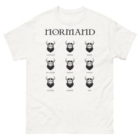 Thumbnail for T-shirt Normand blanc - Émoji Content à Fier