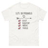 T-shirt Aveyron blanc - Ode humoristique à l'aligot