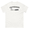 T-shirt Aveyron blanc - Le Paradis, c'est l'Aveyron