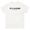T-shirt Valaisanne blanc - Fierté et Avertissement