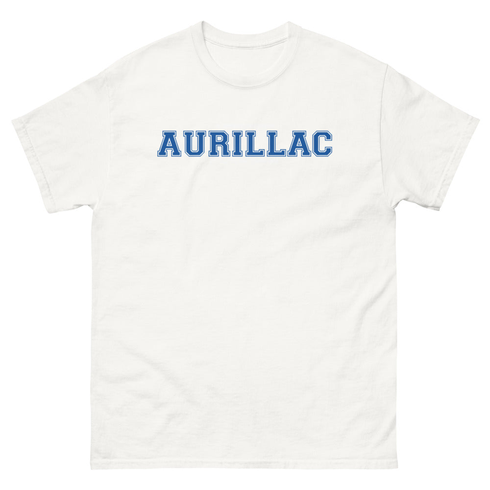 T-shirt Aurillac blanc - Je supporte Aurillac et l'Équipe contre Brive