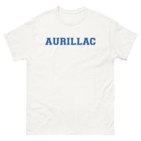 Thumbnail for T-shirt Aurillac blanc - Je soutiens deux équipes : Aurillac et celle qui joue contre Brive