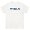 T-shirt Aurillac blanc - Je soutiens deux équipes : Aurillac et celle qui joue contre Brive