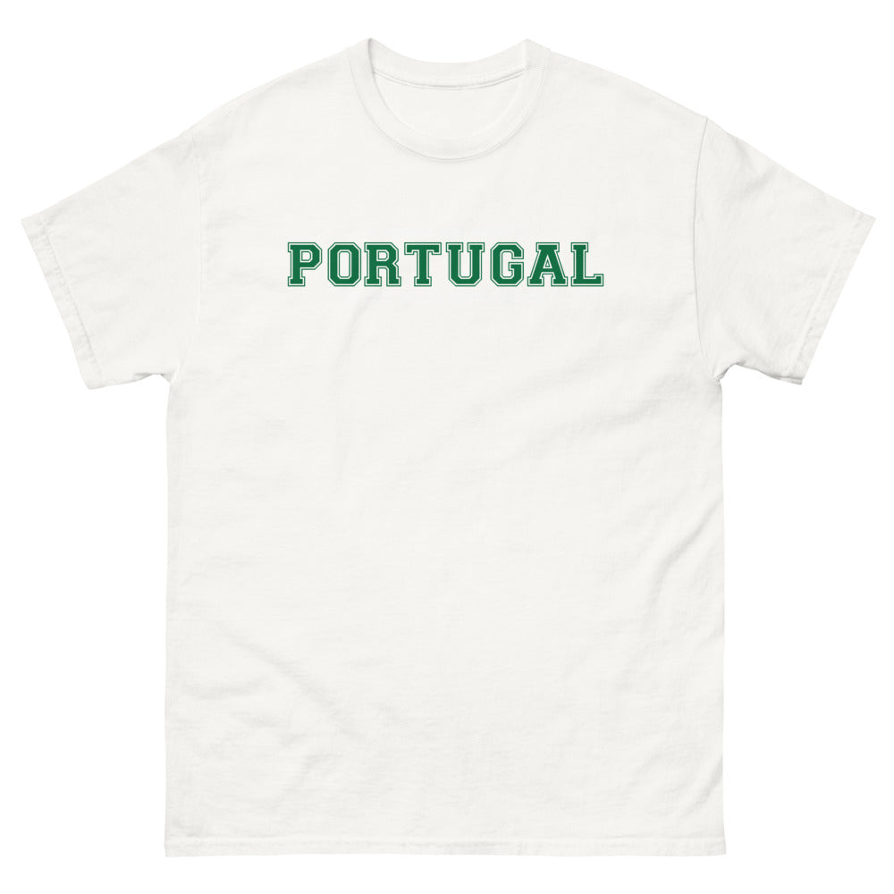 T-shirt Portugal blanc - Je supporte deux équipes