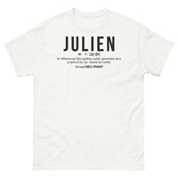 Thumbnail for T-shirt mythologie blanc - hommage humoristique à Jupiter