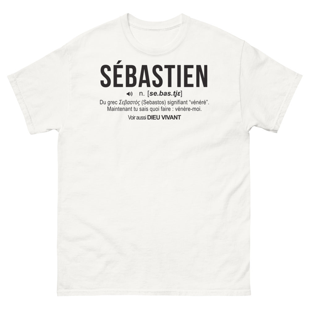 T-shirt blanc - Design unique et local