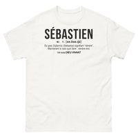 Thumbnail for T-shirt blanc - Design unique et local