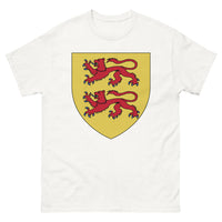 Thumbnail for T-shirt Armoiries Régionales blanc - Deux Léopards emblématiques