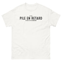 Thumbnail for T-shirt Colombienne blanc - Toujours en retard avec humour