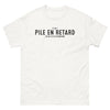 T-shirt Colombienne blanc - Toujours en retard avec humour