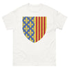 T-shirt Provence blanc - Blason traditionnel et fierté locale