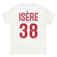 Thumbnail for T-shirt Isérois blanc - Fier de mon 38