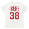 T-shirt Isérois blanc - Fier de mon 38
