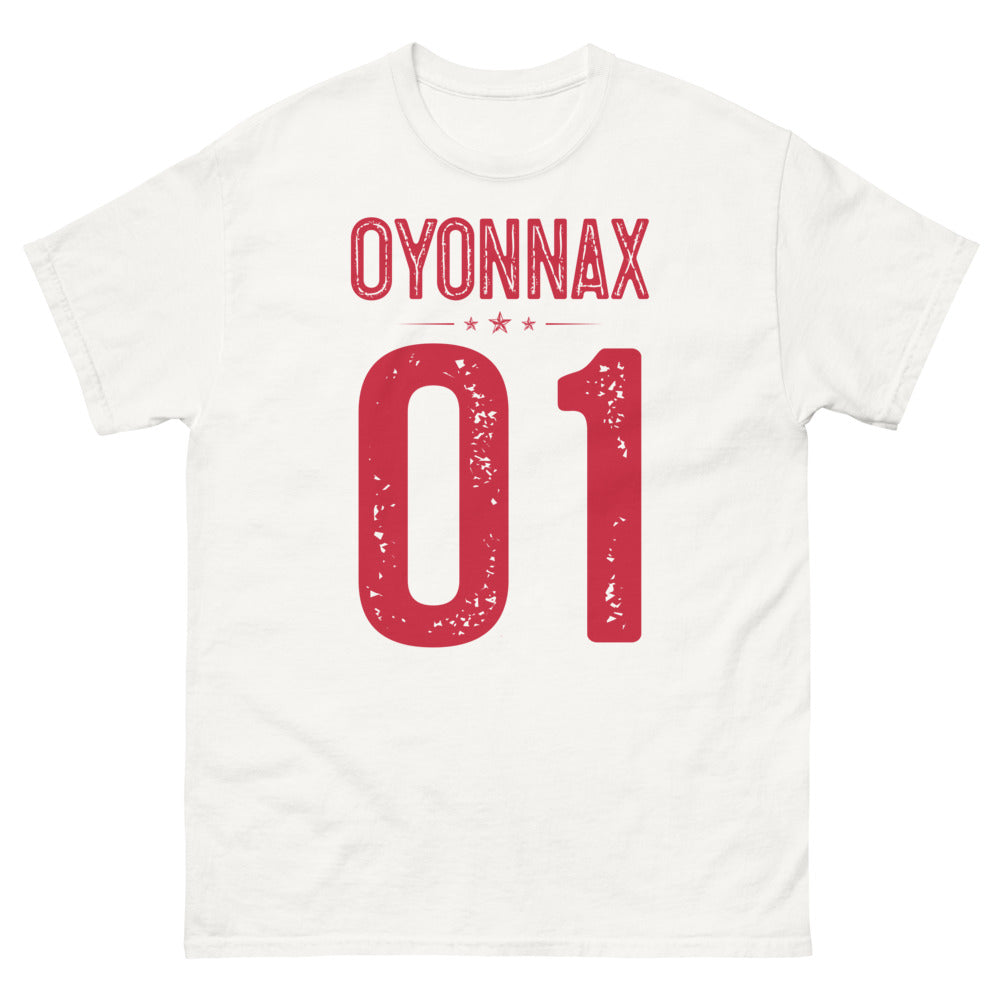 T-shirt Oyonnax blanc - Souvenir et Fierté Locale