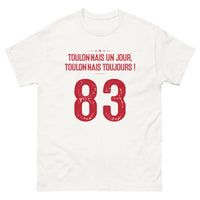Thumbnail for T-shirt Toulonnais blanc - Fier d'être Toulon-Naïs
