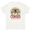 T-shirt Corse blanc - Déconne pas avec les Corses