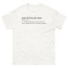 T-shirt Guadeloupéen blanc - Une personne de caractère