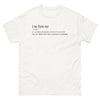 T-shirt Italie blanc - Italien(ne) au grand cœur