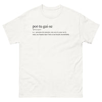 Thumbnail for T-shirt Portugal blanc - Personne de caractère née avec le cœur sur la main