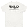 T-shirt Moselle blanc - Arschloch, humour local
