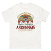 T-shirt Ardennais blanc - Déconne pas avec les Ardennais