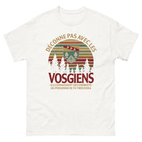 Thumbnail for T-shirt Vosgien blanc - Déconne pas avec les Vosgiens