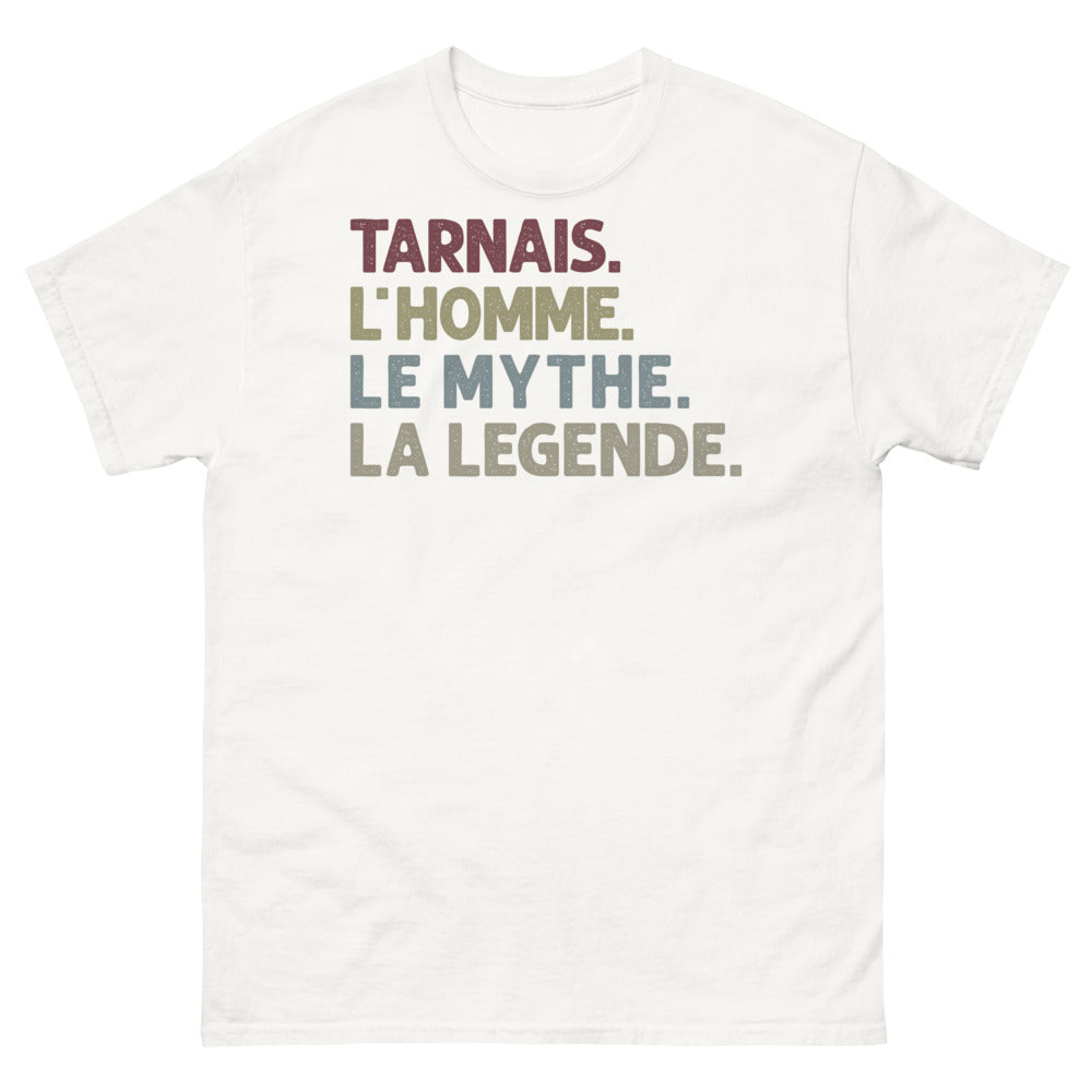 T-shirt Tarnais blanc - L'homme, le mythe, la légende