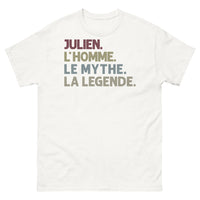 Thumbnail for T-shirt Julien blanc - L'homme, le mythe, la légende