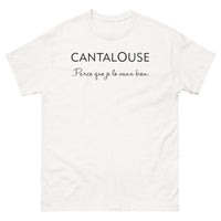 Thumbnail for T-shirt Cantal blanc - Parce que je le vaux bien
