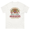 T-shirt Ariège blanc - Déconne pas avec les Ariégeois