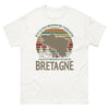 T-shirt Bretagne blanc - Pas besoin de thérapie, juste besoin d'aller en Bretagne