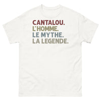 Thumbnail for T-shirt Cantalou blanc - L'homme, le mythe, la légende