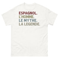 Thumbnail for T-shirt Espagne blanc - L'Homme, le Mythe, la Légende