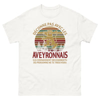 Thumbnail for T-shirt Aveyron blanc - Déconne pas avec les Aveyronnais