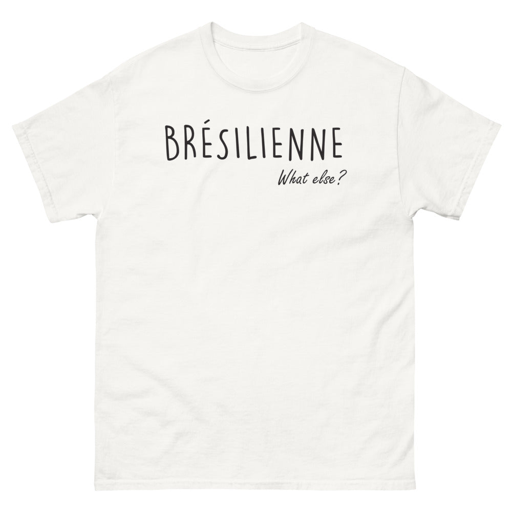 T-shirt Brésilienne blanc - Quoi d'autre ?