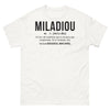 T-shirt Lozère blanc - Miladiou-n-mi-la-diu-un-truc-de-Lozériens