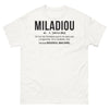 T-shirt Cantal blanc - Miladiou-n-mi-la-diu !