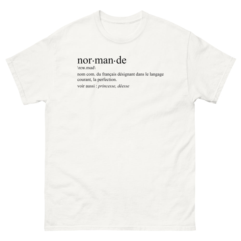 T-shirt Normande blanc - La perfection en héritage