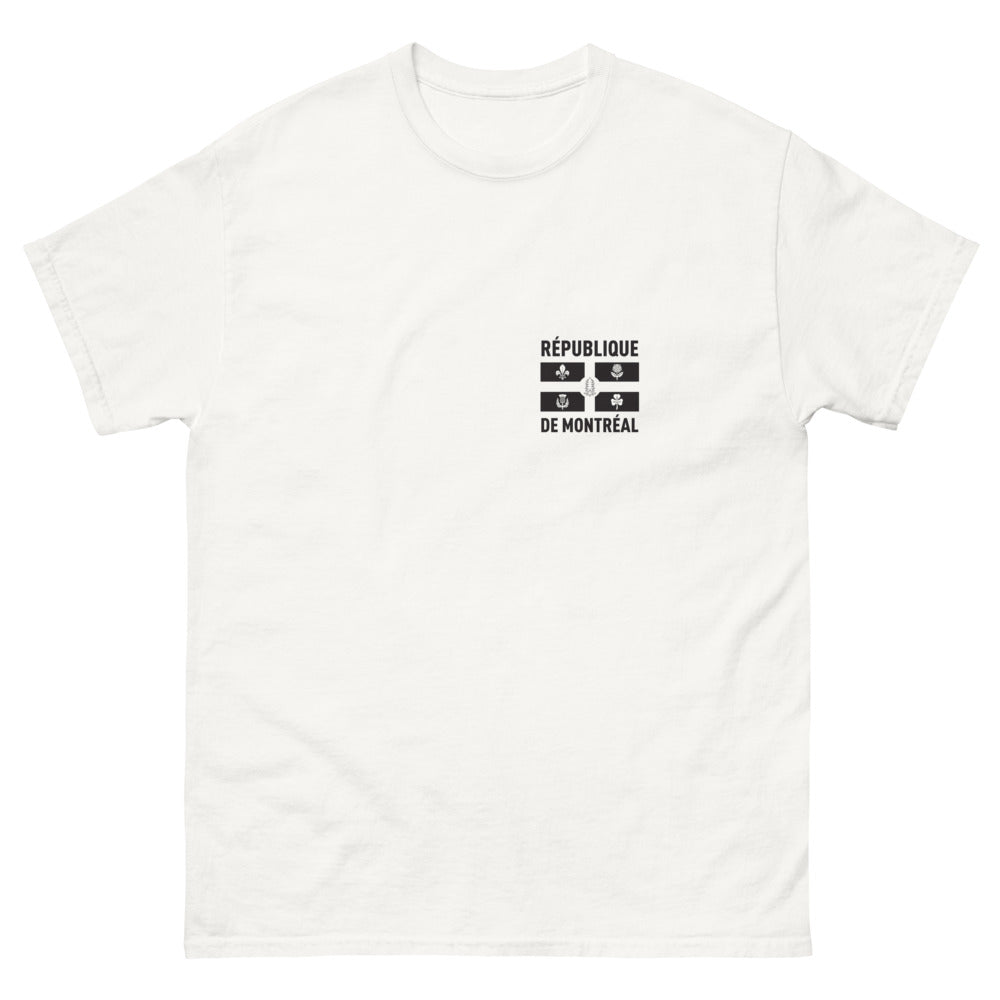 T-shirt Montréal blanc - Un souvenir unique de fierté