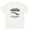 T-shirt Cuba blanc - J'ai la grippe cubaine