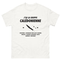 Thumbnail for T-shirt Nouvelle-Calédonie blanc - J'ai la grippe calédonienne