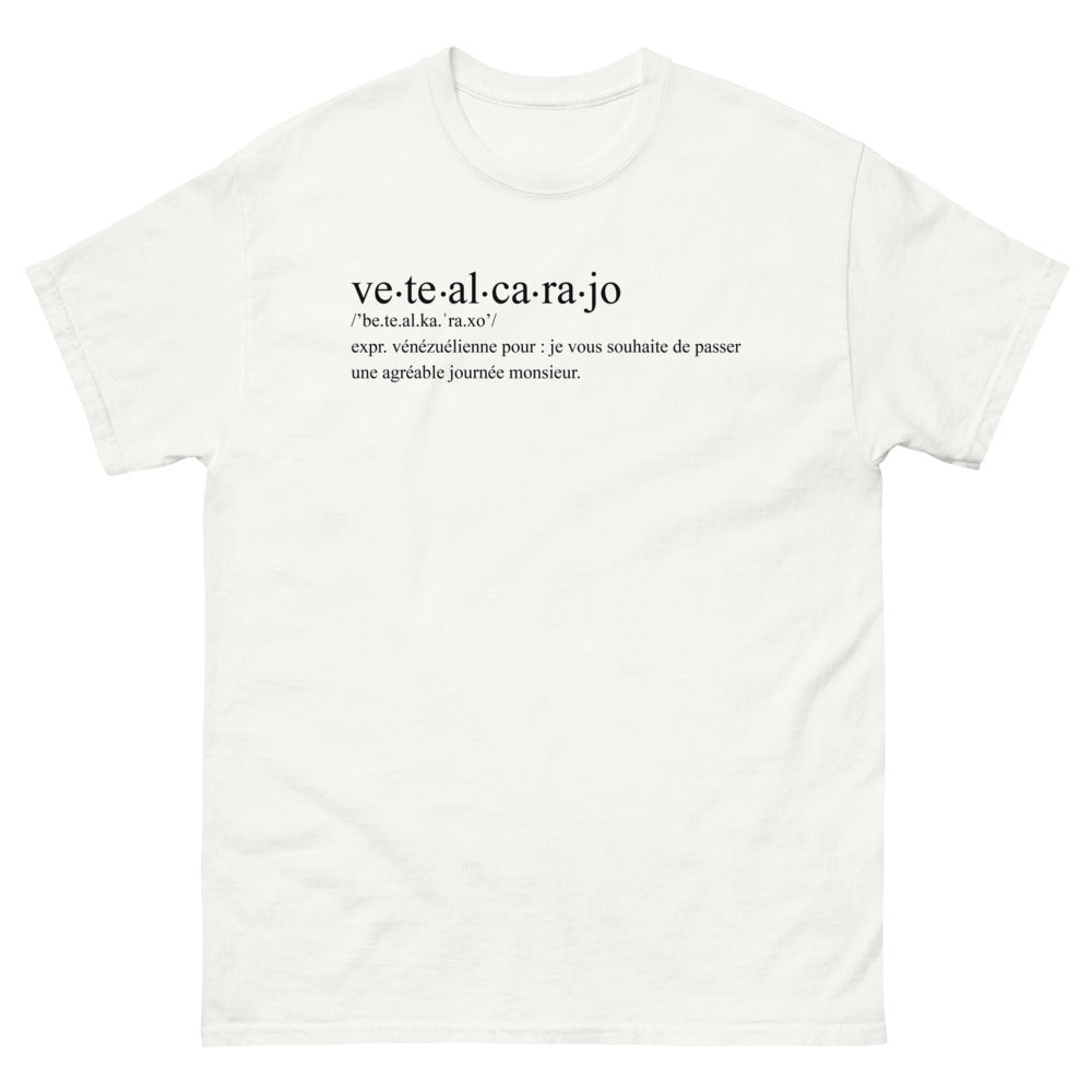 T-shirt Venezuela blanc - Pour vous souhaiter une journée agréable