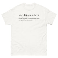 Thumbnail for T-shirt Provence blanc - Va-ti-faire-en-fa, humour local