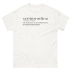 T-shirt Provence blanc - Va-ti-faire-en-fa, humour local
