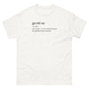 T-shirt Grec blanc - Exprimez votre souhait en grec