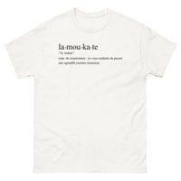 Thumbnail for T-shirt Réunionnais blanc - Passez une agréable journée
