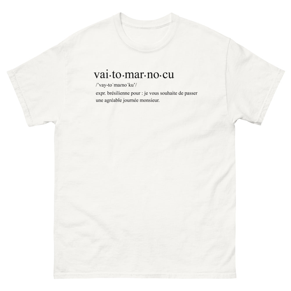 T-shirt Brésil blanc - Va te faire voir, expression amicale