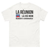 T-shirt La Réunion blanc - Là où mon histoire commence