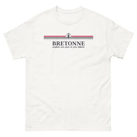 Thumbnail for T-shirt Bretagne blanc - Bretonne parfaite avec plein de jolis défauts